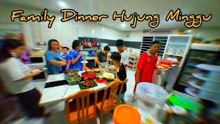 Santai2 Bersama Keluarga / Dinner Hujung Minggu Di Rumah Nenek Momoi