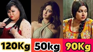 Top 30 Weight of Bollywood Actresses  || Bollywood Actresses || Stars625