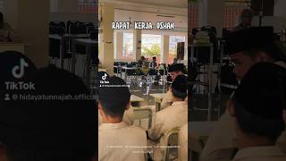 Rapat kerja OSHAN putra 2023-2024 #hidayatunnajah #pesantren