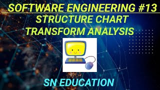 STRUCTURE CHART TRANSFORM ANALYSIS  |SOFTWARE ENGINEERING COURSE 13