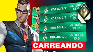 CARREO a PROS con MVP en VALORANT