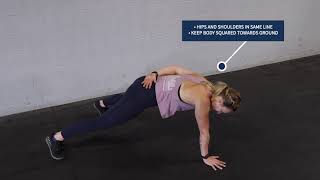 Movement Demo: Single Arm Plank