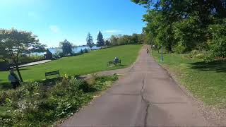 Biking along Lake Superior In Duluth. 9/22/21 #makelifecount #greatcyclechallenge #lakesuperior