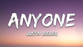 Justin Bieber -Anyone (lyrics )