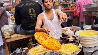 Ramadan Special Sweet Jalebi Making- Street Food Bangladesh