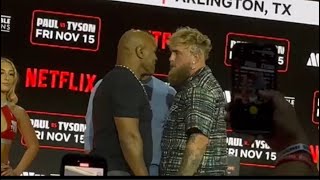 Mike Tyson and Jake Paul BRAWL during PRESS CONFERENCE!!! 8/18/2024