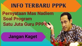 Info Terbaru  ! Program Satu Juta Guru PPPK Tahun 2022