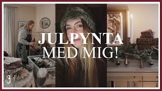 Julpynta med mig i vårt hus på landet! 🌲🎅🏻