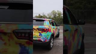 Vinyl Wrap Jeep Compass #shorts