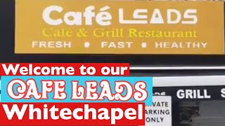 Cafe leads,Whitechapel