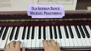 Old German Dance (Praetorius) TRINITY PIANO 2021-2023