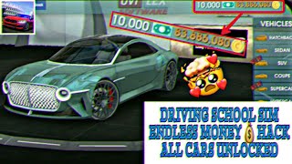 UNLOCK ALL CARS | DRIVING SCHOOL SIM | LATEST 2020 | ANDROID | GLITCH