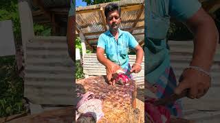 Wow!! Rural Villages Street Fish Market Tilapia Fish Cutting Skills #shorts