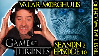 Valar Morghulis | GAME OF THRONES [2x10] (FIRST TIME WATCHING REACTION)