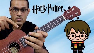 Harry Potter Theme on Ukulele - Super Easy Ukulele Lesson | Hedwig's Theme