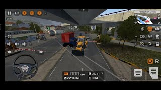 BUS SIMULATOR INDONESIA JCB 🆚 TRAIN LIVE ACCIDENT #gamingvideos #bussimulatorgame #bussid #games