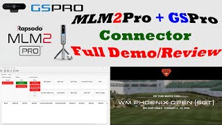 GSPro + MLM2Pro Connector v32 Changes Everything!   Play Sim Golf Tour on GSPRO w/ MLM2Pro + Webcam