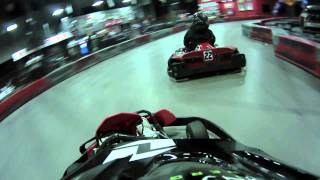 Racing at MB2 Raceway go karting 3/31/14