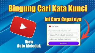 Cara Membuat Kata Kunci Video Youtube Dengan Cepat | Youtuber Pemula 2022