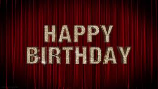 Happy Birthday Text Video Animation Happy Birthday