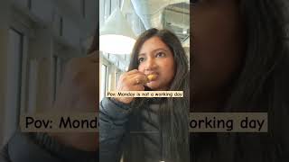 Minivlog #17: Monday is not a working day  #shorts #minivlog #tamilvlog #bhuvanatamilvlogsdenmark