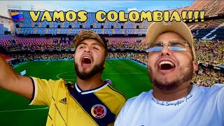 FUIMOS A UN PARTIDO DE LA SELECCIÓN COLOMBIA EN EL MESTALLA (COLOMBIA - IRAK )