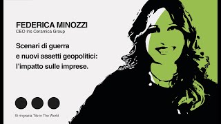 FEDERICA MINOZZI CEO DI IRIS CERAMICA GROUP OSPITE DI DIALOGHI