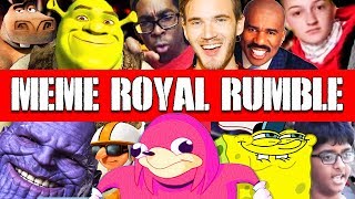 Royal Rumble of MEMES | 30 Dead memes fight to butter your beans.