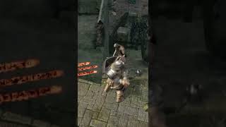 Darksouls Remastered: He Really Did The Hulk Jump Just To Attack Me