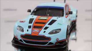 NSR 0404 Aston Martin GT3 LeMans 2013 Gulf #98 Analog / Carrera Digital 132