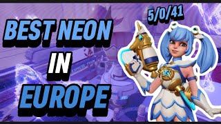 My Team couldn't die! *BEST* NEON in Europe? T3 Arena Ranked