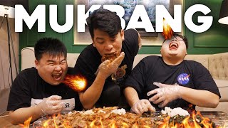 SI GENDUT MUKBANG 10KG SEI SAPI DAN B4BI !!