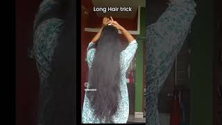 Try this long Hair trick ❤️#trendingshorts #youtubeshorts #minivolgs #hairstyles