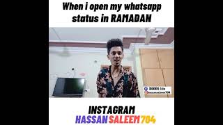 when i open my whatsapp status 😂😂