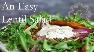 An Easy & Simple Lentil Salad Recipe | How to Cook Lentils