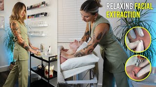 My Luxury Facial Extraction Treatment & Massage Therapy Tutorial