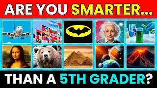 Are You Smarter Than a 5th Grader? 🤔 | General Knowledge Quiz 📚