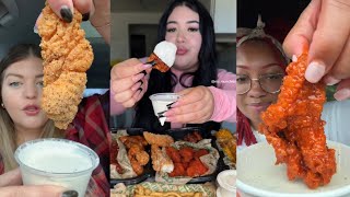 Tiktok mukbang compilation part- 88 | chicken tenders,ranch and more