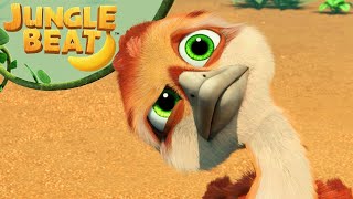 ماذا تعني، أنا سيء؟ | Ostrich Opera | Jungle Beat 2024 - تجميع للأطفال | WildBrain أطفال