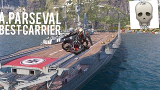 World of Warships Legends Aircraft Carrier A.Parseval The Best Carrier