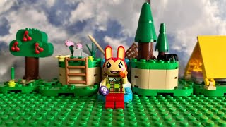 Lego Animal Crossing - Bunnies Fossil Discovery!