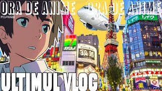 ULTIMUL VLOG DIN JAPONIA! VIZITAM LOCATIA UNUI ANIME, PIATA DE PESTE si PLECAM ACASA!