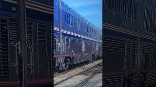 Amtrak Northeast Railway #train #hoscale #shorts #youtubeshorts #csx #nscale #short #railcrossing