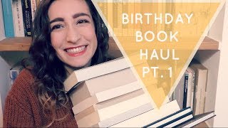 Birthday Book Haul | Part 1