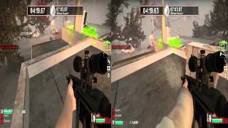 Left 4 Dead 2 - Survival - Duo Burgartank 10min with Hobd