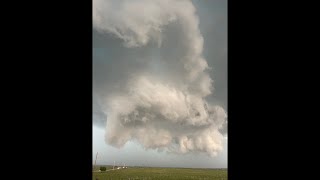 Windy with distant lightning