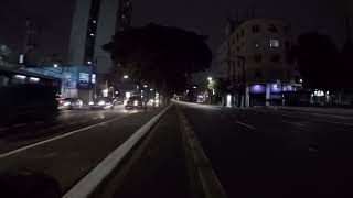 Avenida Jabaquara at night