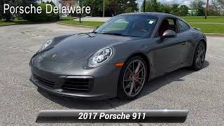 Certified 2017 Porsche 911 Carrera S, Newark, DE R2018