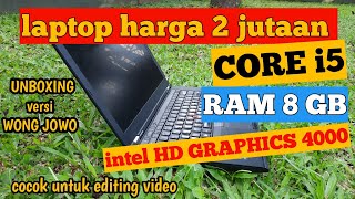 unboxing laptop lenovo murah