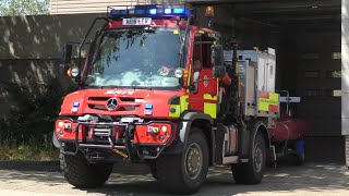 Suffolk Fire & Rescue Service - Princes Street Unimog & WrL Turnout